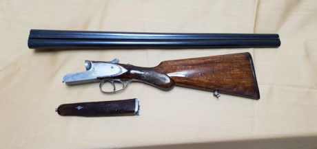 Vendo paralela, yuxtapuesta Victor Sarasqueta, modelo Hispania, en perfecto funcionamiento, cañones de 02
