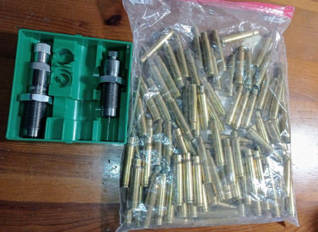 Vendo un juego de dies Lee Precision modelo RGB para el calibre 8x57 IS Mauser. Solo he recargado unos 02