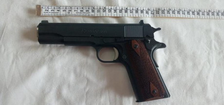 Vendo pistola Remington 1911 mod. R1 Cal 45 ACP. Estado nueva, nunca estrenada. Se entrega con su caja 00