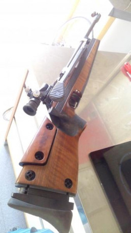 Bueno, para animar el foro un poco, propongo colgar fotos de dianas y arma usada para ello, pudiendo ser 150