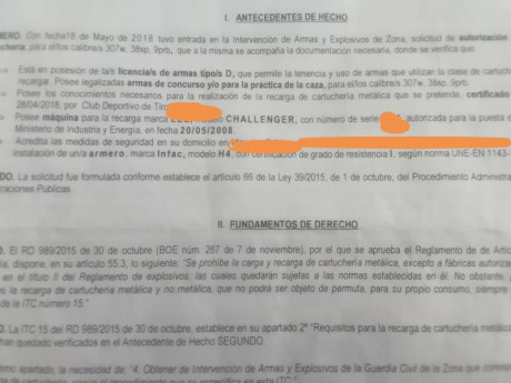 Buenas tardes.
Cuestión relativa a cómo almacenar en casa la pólvora, pistones y munición.
¿Sirve el mismo 10