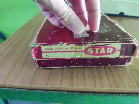 Vendo antigua Star F Olimpic calibre 22 corto

Se encuentra en Cartagena (Murcia)

Tiene la cacha izquierda 10