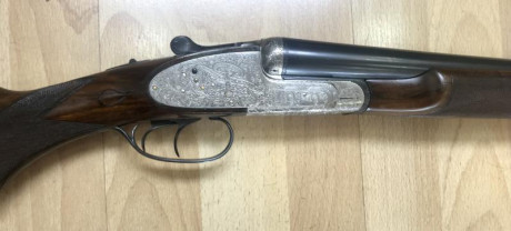 Vendo pareja de escopetas Unión Armera mod. N•215, en un estado excelente tanto de aspecto como de funcionamiento. 11