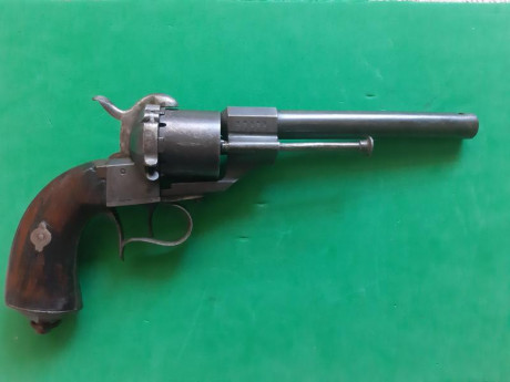 Vendo Revolver ORBEA Hermanos Eibar Modelo 1858, sistema Lefaucheux,  modelo reglamentario del año 1858, 00