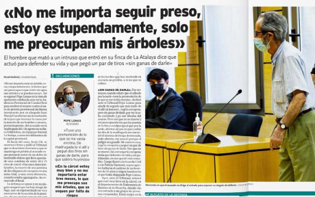 Tenemos un nuevo caso de uso seguramente legítimo de arma de fuego en defensa del hogar:

https://www.elmundo.es/espana/2021/08/01/61067327fdddfff04b8b463c.html

Esperemos 50