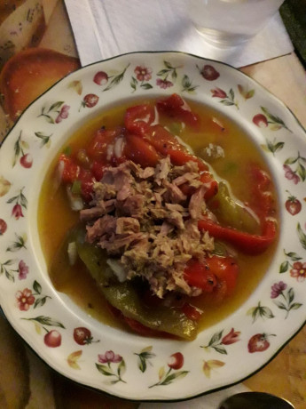 Hoy para comer acelgas hervidas y chuletón de vaca gallega vieja con seis semanas de maduración en cámara 120