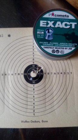 Bueno, para animar el foro un poco, propongo colgar fotos de dianas y arma usada para ello, pudiendo ser 01