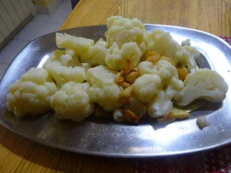 Hoy para comer acelgas hervidas y chuletón de vaca gallega vieja con seis semanas de maduración en cámara 11