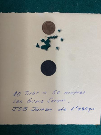Bueno, para animar el foro un poco, propongo colgar fotos de dianas y arma usada para ello, pudiendo ser 121