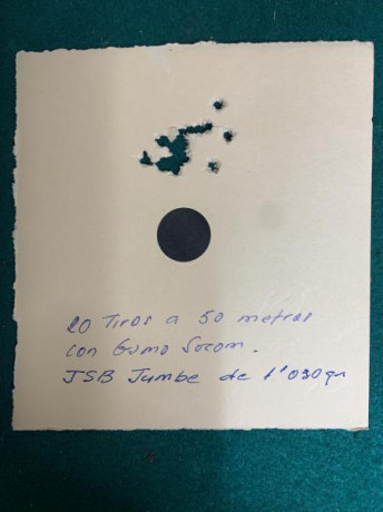 Bueno, para animar el foro un poco, propongo colgar fotos de dianas y arma usada para ello, pudiendo ser 120