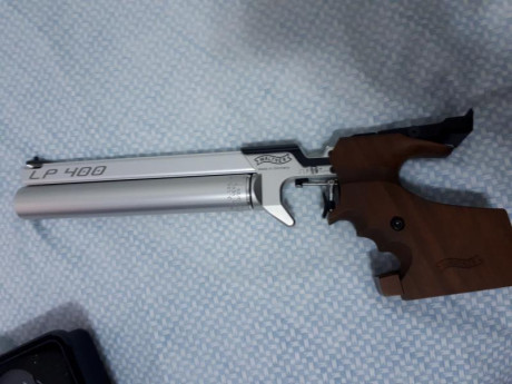 VENDO PISTOLA WALTHER LP 400  ESTA PERFECTA DE  ESTADO Y FUNCIONAMIENTO. !!!

CACHA “ M” diestra

PRECIO 12