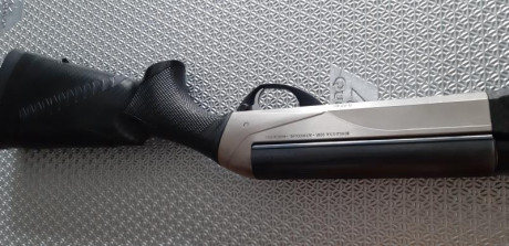 Benello Rafaello Supersport.
Cañon de 71cm con chokes y.perforaciones antielevacion . Banda alta. Perfecto.estado 02