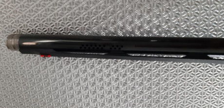 Benello Rafaello Supersport.
Cañon de 71cm con chokes y.perforaciones antielevacion . Banda alta. Perfecto.estado 01