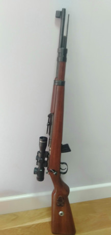 Preciosa carabina de cerrojo Norinco JW-25 calibre 22 lr cañon de 52,5 cm copia del fusil Mauser K98 fabricado 00