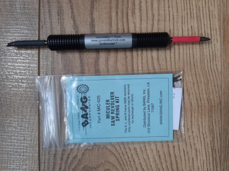 Buenas a todos.
Vendo kit de muelles de competición para revolver Smith & Wesson (K,L,N,) Jerry Miculek. 00