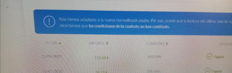 A más de cien euros el kw.

Habrá que elegir entre comer y poner el aire acondicionado: las dos cosas 01
