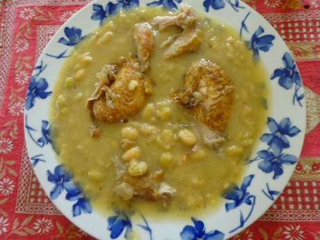 Hoy para comer acelgas hervidas y chuletón de vaca gallega vieja con seis semanas de maduración en cámara 42