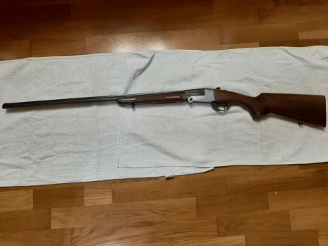 Vendo escopeta calibre 410 monotiro, marca INVESTARM.
Buen estado de funcionamiento y con alguna marca 02