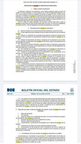 Hola compañeros.
Hace poco hice el curso de recarga y ademas de las dudas tipicas sobre recarga, las primeras 90