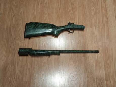 Se vende monotiro H&R cal 243, customizado con aerógrafo, perfecto estado de maderas y metales.
Sin 00