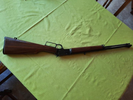  20210717_093642.jpg 
Vendo rifle de palanca Marlín calibre 22lr. Esta en Santiago de Compostela, se puede 02