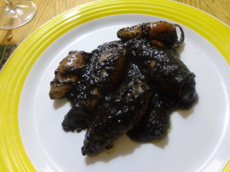 Hoy para comer acelgas hervidas y chuletón de vaca gallega vieja con seis semanas de maduración en cámara 31