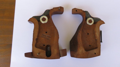 Vendo cachas anatomicas para revolver S&W con FRAME K/L practicamente sin uso talla M/L con ajuste 10