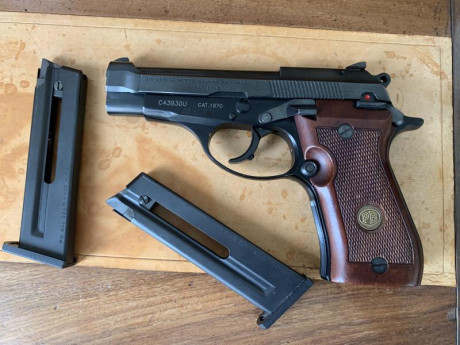 Se vende esta Beretta Cheetah 22lr en estado impecable (una de las pistolas preferidas del Mossad) con 00