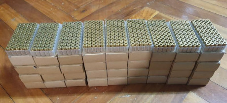 Vendo vainas del 9 mm parabellum. Son de marca Fiocchi civil,  Fiocchi militar, CBC y Selier. Las vainas 01