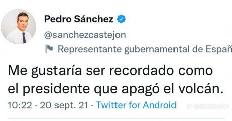 Y la lava llegando ya a las casas.

https://www.elmundo.es/ciencia-y-salud/ciencia/2021/09/20/61480a3dfc6c83bd7d8b4639.html 90
