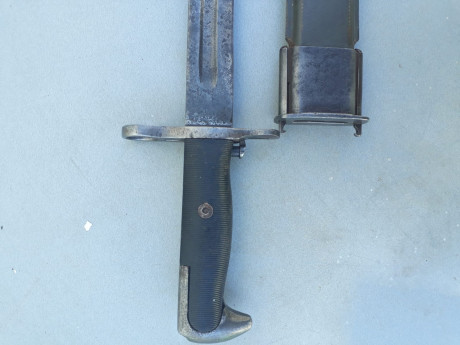 vendo bayoneta modelo largo de la bayoneta utilizada por la marina de los eeuu en la segunda guerra mundial. 11