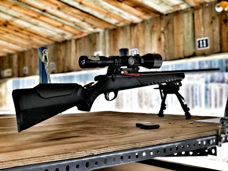  VENDIDA!!  SAKO QUAD HEAVY BARREL 17HMR con cañón roscado y 22LR sin cañón roscado, en perfecto estado, 02