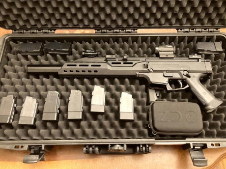 VENDO CZ SCORPION EVO 3 S CALIBRE 9X19

Rifle y accesorios  NUEVOS , esta puesto a tiro, lo compre con 00