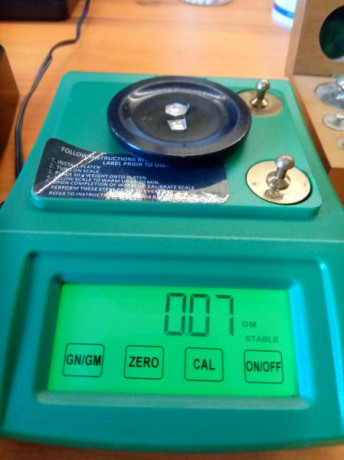 Vendo balanza Rangemaster 2000 en perfecto estado de calibración, por haber comprado un modelo superior.
130 21