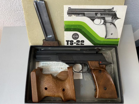 Vendo pistola tiro olímpico ASTRA TS-22 de un compañero.
PRECIO 250 EUROS.
Guiada en A, se encuentra en 02