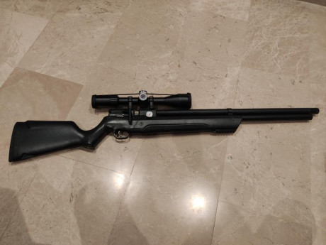 Vendo carabina pcp Air Venturi Avenger en calibre 5.5, comprada en Enero 2021. Está en perfecto estado, 02