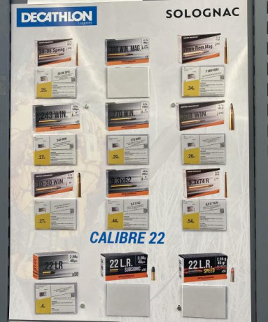 Pues eso parece, que dentro de poco podremos comprar municion metalica en decathlon...
espero que siguiendo 70