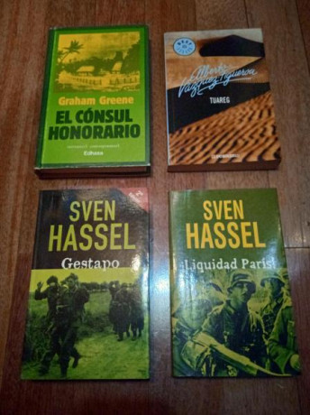 Vendo estas ocho novelas de espionaje y acción.
18 euros por las ocho con envió incluido.
 1633364867213.jpg 00