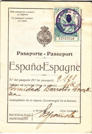  EN RECUERDO Y HOMENAJE A LOS QUE YA NO ESTÁN. 

Si pones en  GOOGLE   PASAPORTES EN LA MEMORIA  da igual 00