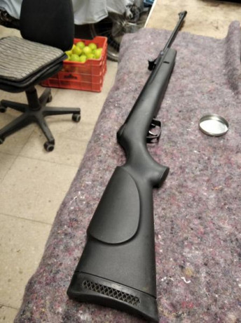 Hola buenas, vendo esta carabina Gamo Shadow 1000 del 4,5 del año 2005 por exceso de carabinas. Su estado 02