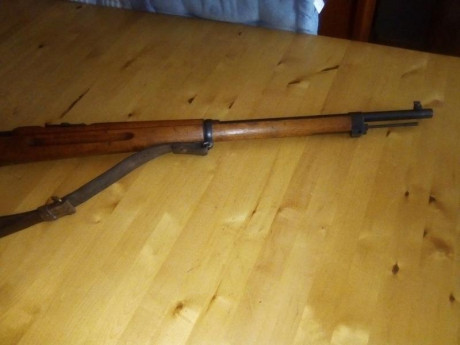por querer comenzar nuevo proyecto, vendo mauser sueco, con correa original, precio 350 euros+portes, 01