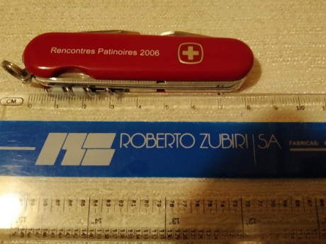 Pongo a la venta una pieza suiza de la casa Wenger, absorbida por Victorinox. s uan pieza ya imposible 02