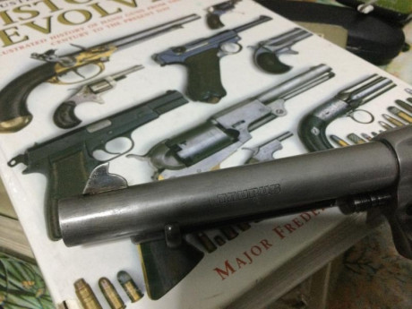 Hola 
Me han regalado una pistola Dikar calibre 45, que llevaba años colgada como decoración, en un estado 70