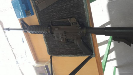 Vendo AR15 con 2 guardamanos y 2 culatas.
Esta como nuevo ya que casi no se ha usado.
También aceptaría 11