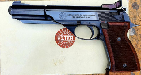 Hola Compañeros 

Se Vende. ASTRA. Constable Sport .22.Lr.
En perfecto estado de funcionamiento. 
Precio.180.€.. 00