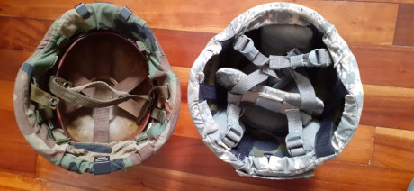 Vendo casco balístico de combate ACH (Advanced Combat Helmet), fabricado de kevlar y twaron por la compañía 22
