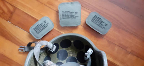 Vendo casco balístico de combate ACH (Advanced Combat Helmet), fabricado de kevlar y twaron por la compañía 31