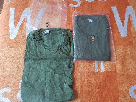 Dos camisetas interiores legión nuevas. Una talla 52 y otra talla 56. 

20 euros las dos con envio certificado 01