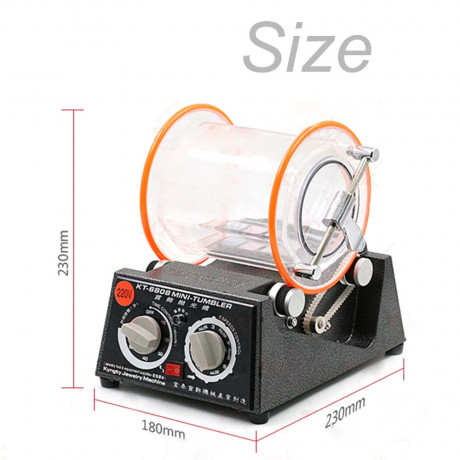 Soy un pesadito con el tem, lo se, pero no logro sacar nada en claro.

Necesito un tumbler limpia vainas 100