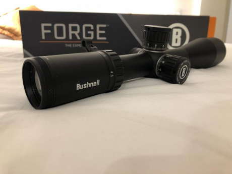 Se VENDE visor Bushnell Forge 4.5 X 27 sin estrenar.
Nunca ha sido montado en ningún arma.
Se entrega 01